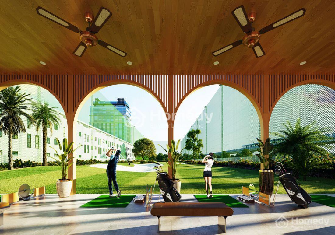 Sân tập golf tại dự án Salaphumy – Park Residences