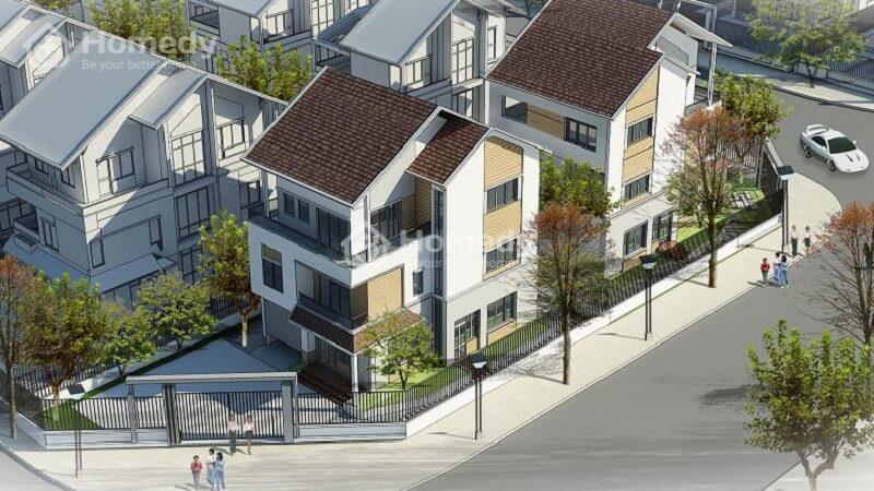 Mẫu thiết kế biệt thự đơn lập HUD Mê Linh Central (Thanh Lâm - Đại Thịnh 2)