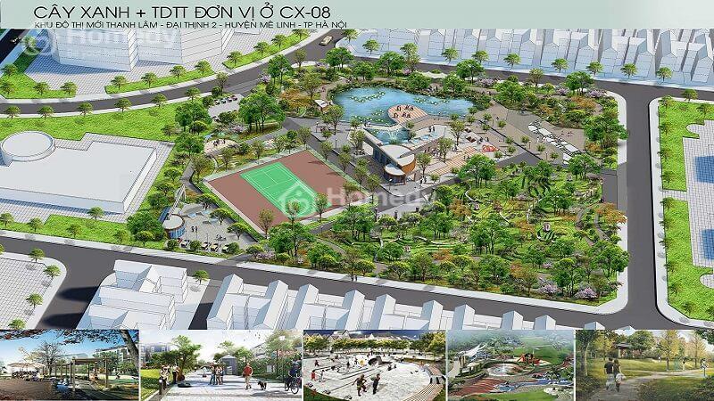 Tiện ích dự án HUD Mê Linh Central (Thanh Lâm - Đại Thịnh 2)