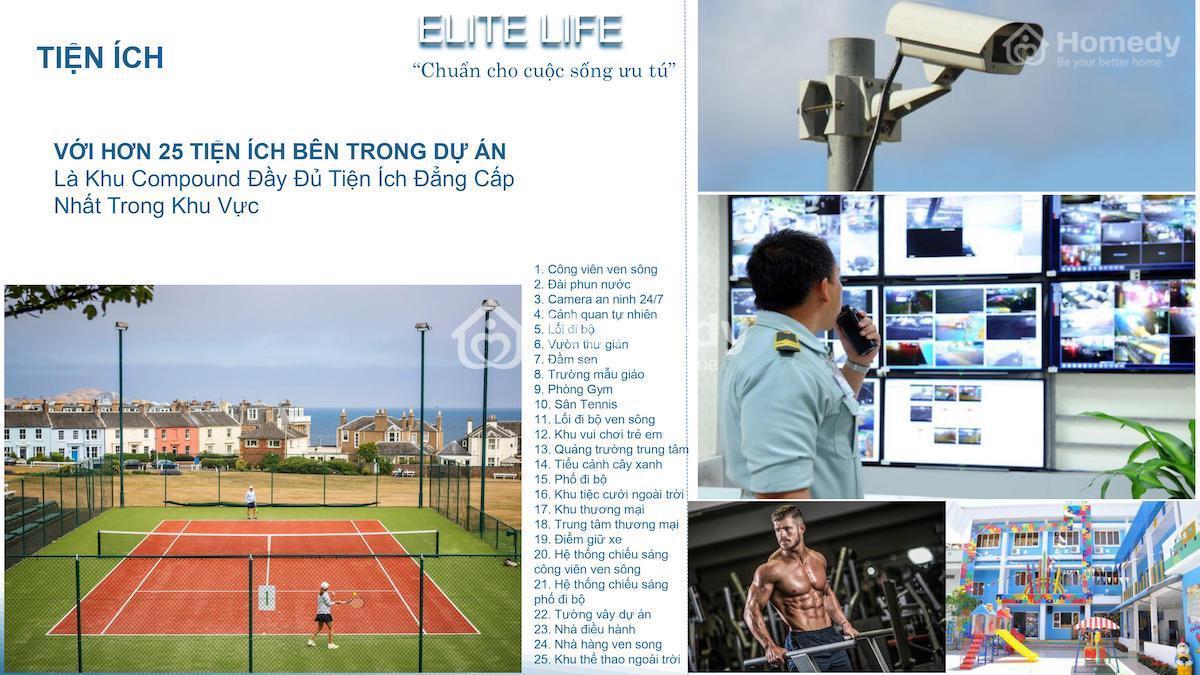 Tiện ích nổi bật tại Dự án Elite Life Long An