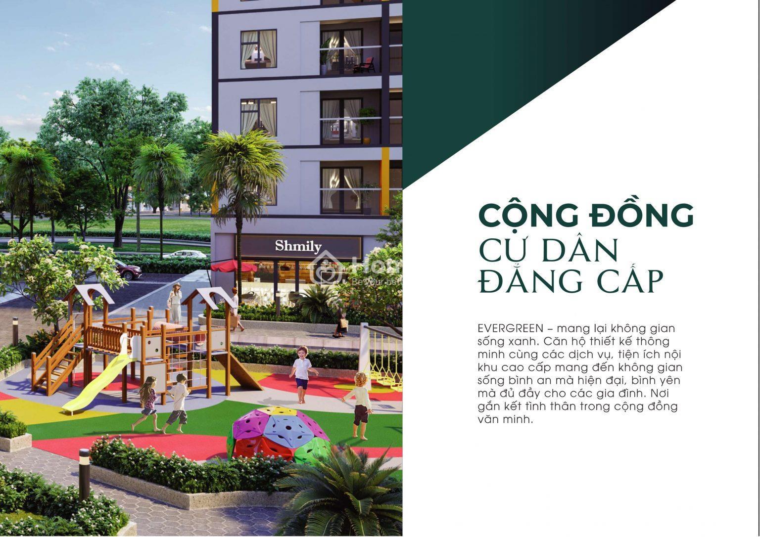 Tiện ích dự án Evergreen Bắc Giang