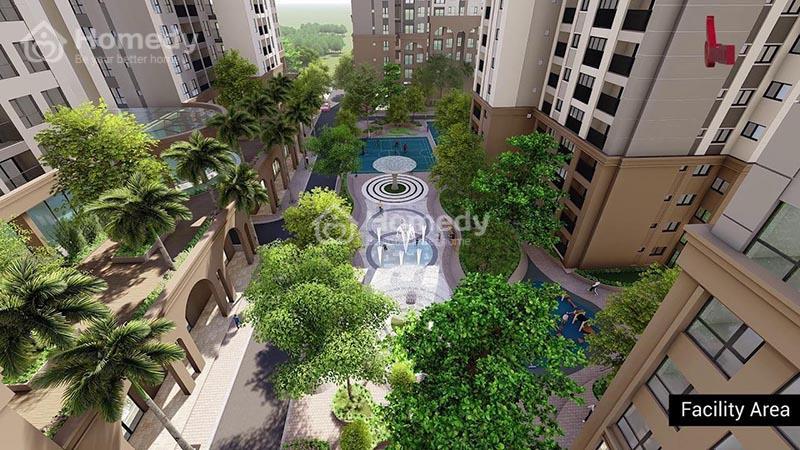 Cảnh quan nội khu Cảnh quan nội khu tại Chung cư Hera Hải Phòng
