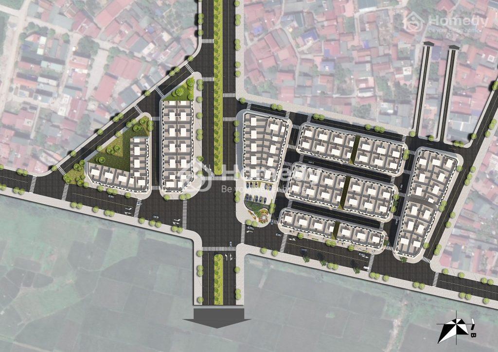 Mặt bằng phân lô dự án Sơn Đồng Center Hoài Đức