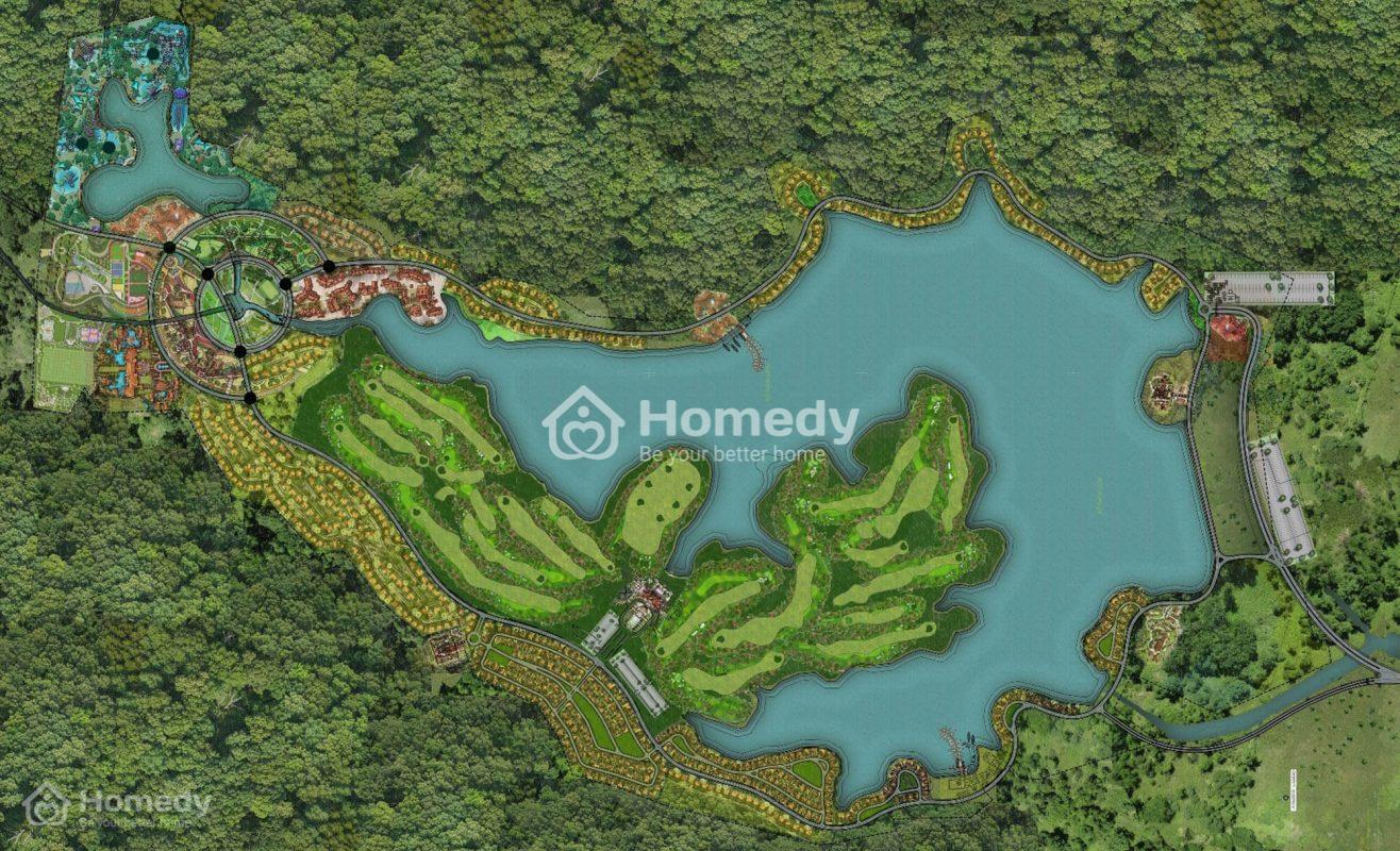 Mặt bằng tổng thể Thanh Lanh Valley Golf & Resort (Serena Valley Thanh Lanh)