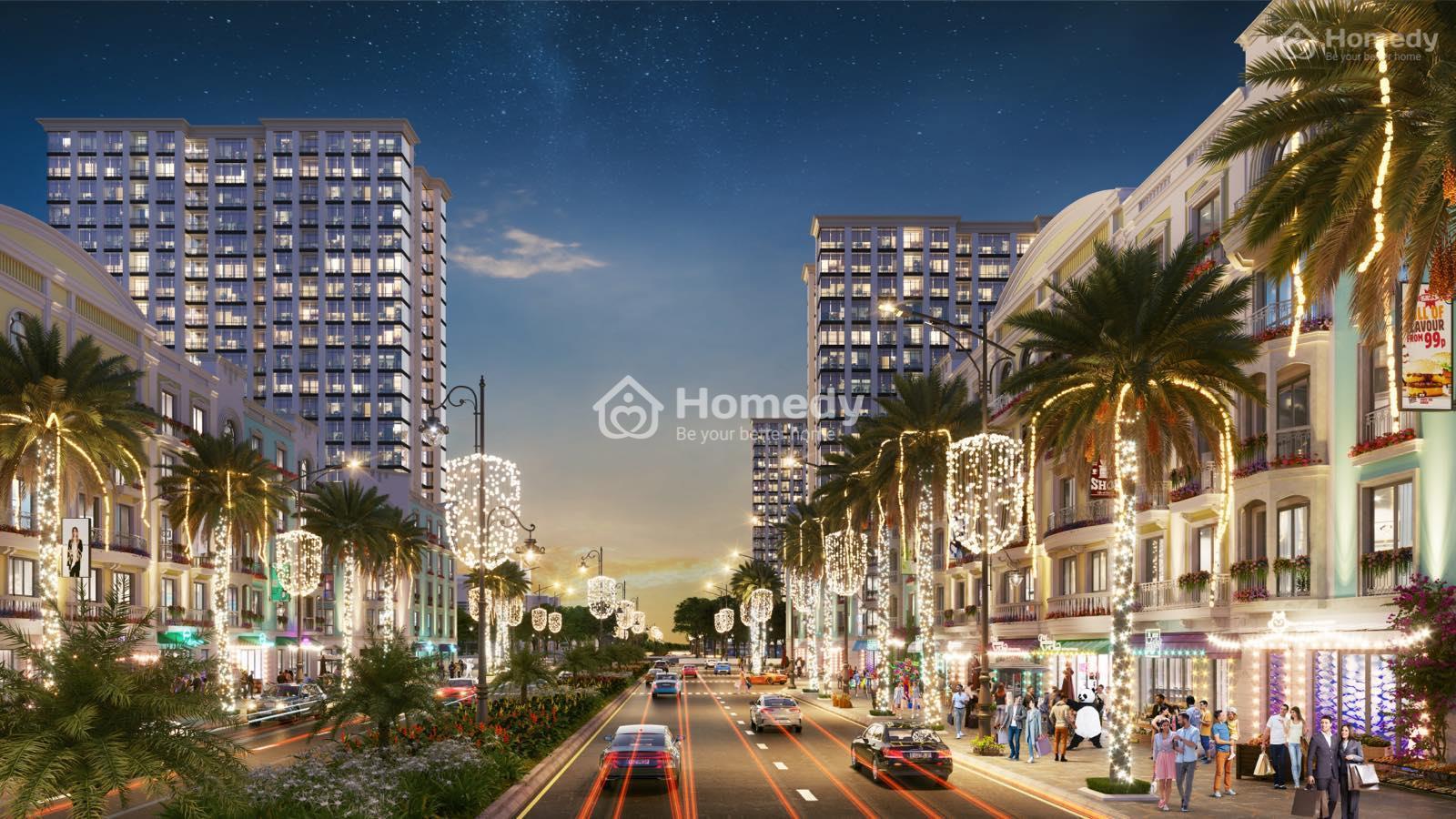 Đại lộ không ngủ tại Dự án Sun Grand Boulevard