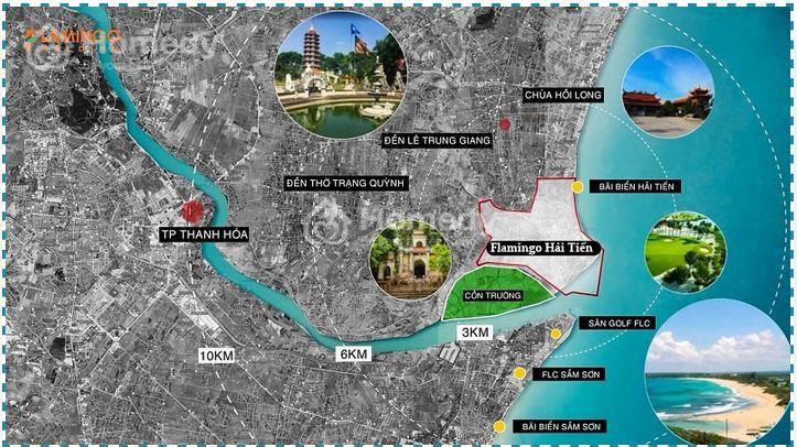 Vị trí dự án Ibiza Party Resort Hải Tiến