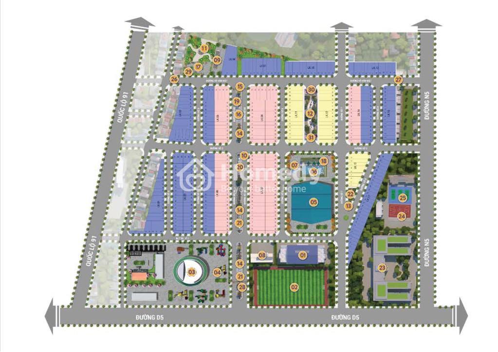 dự án đất nền An Châu Central