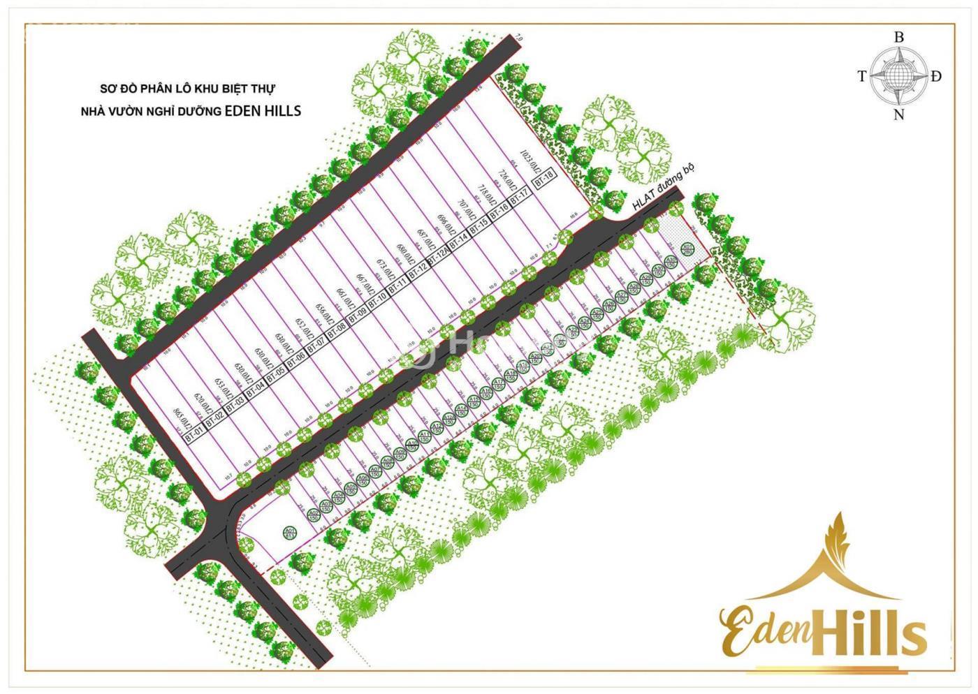 Khu Biệt thự sinh thái Eden Hills Lâm Đồng