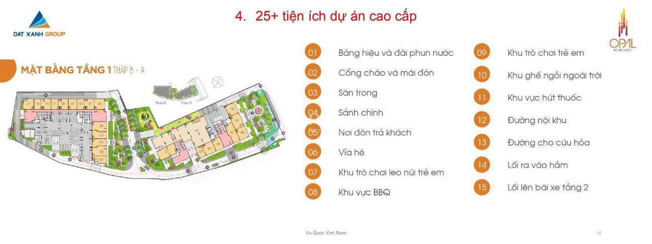 dự án Opal Boulevard Bình Dương