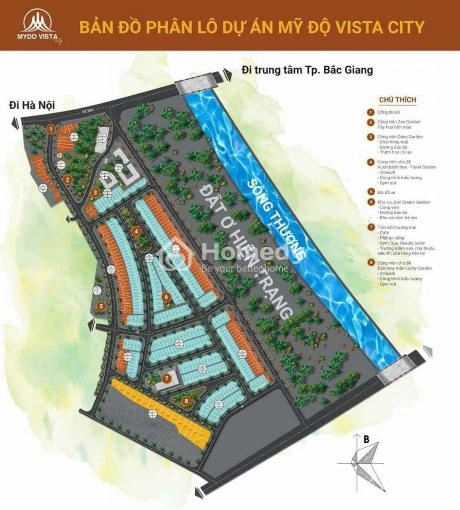 khu đô thị Mỹ Độ Vista City Bắc Giang
