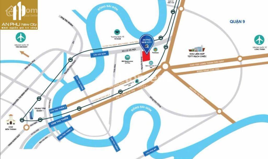 Dự án Nhà phố – Biệt thự An Phú New City