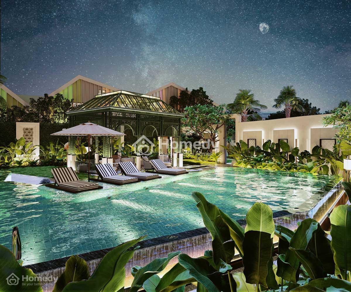 Hồ bơi vô cực – tiện ích căn hộ Picity Sky Park