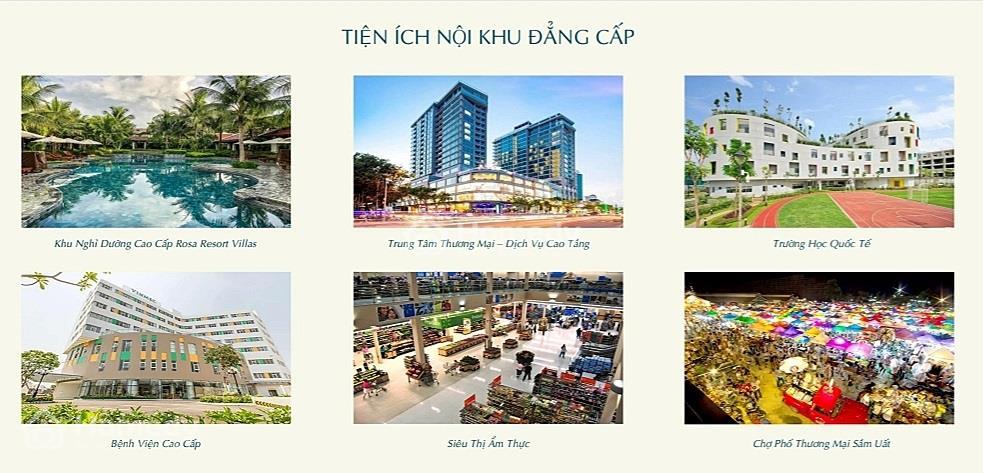 dự án biệt thự nghỉ dưỡng Rosa Luxury Villas
