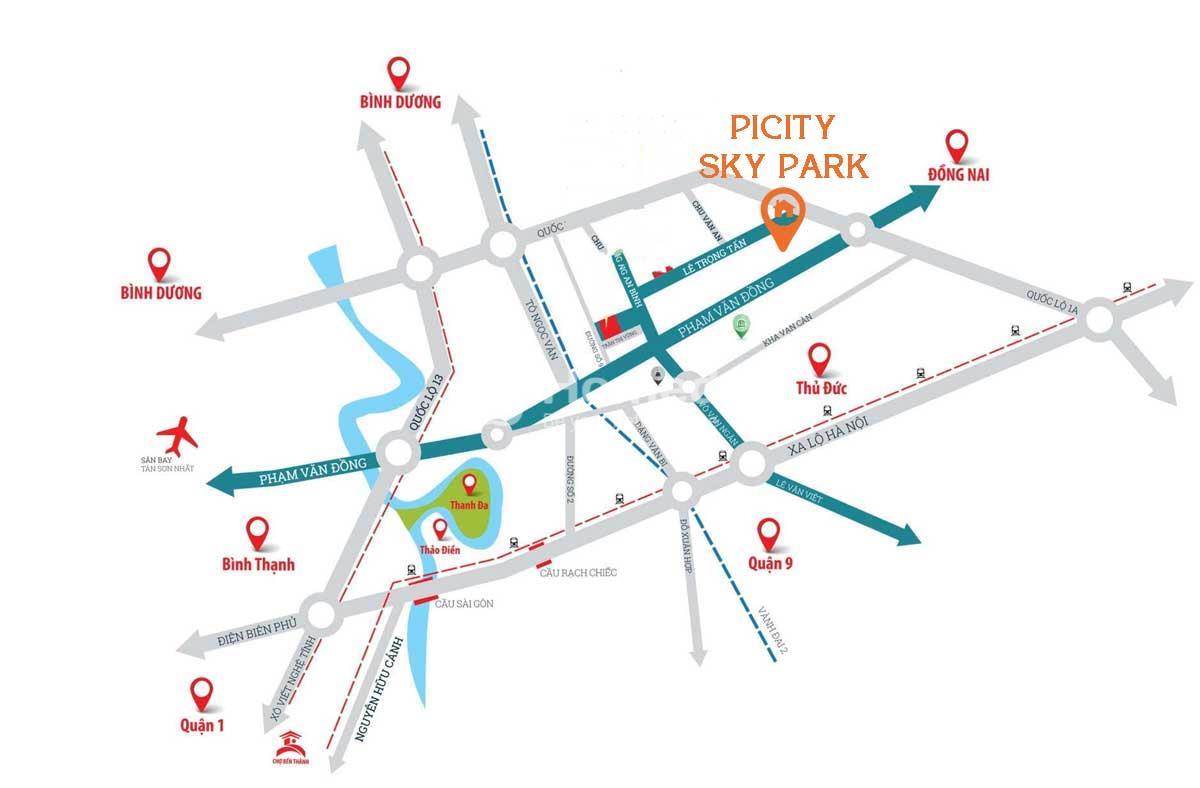 Tiện ích Picity Sky Park
