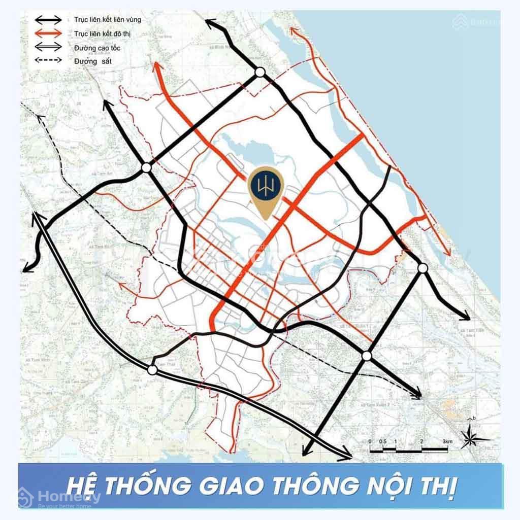 dự án đất nền The Trident City
