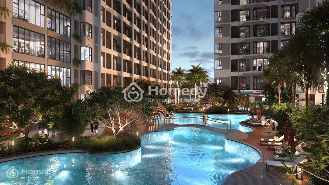 Hồ bơi tại Dự án căn hộ MT EastMark City