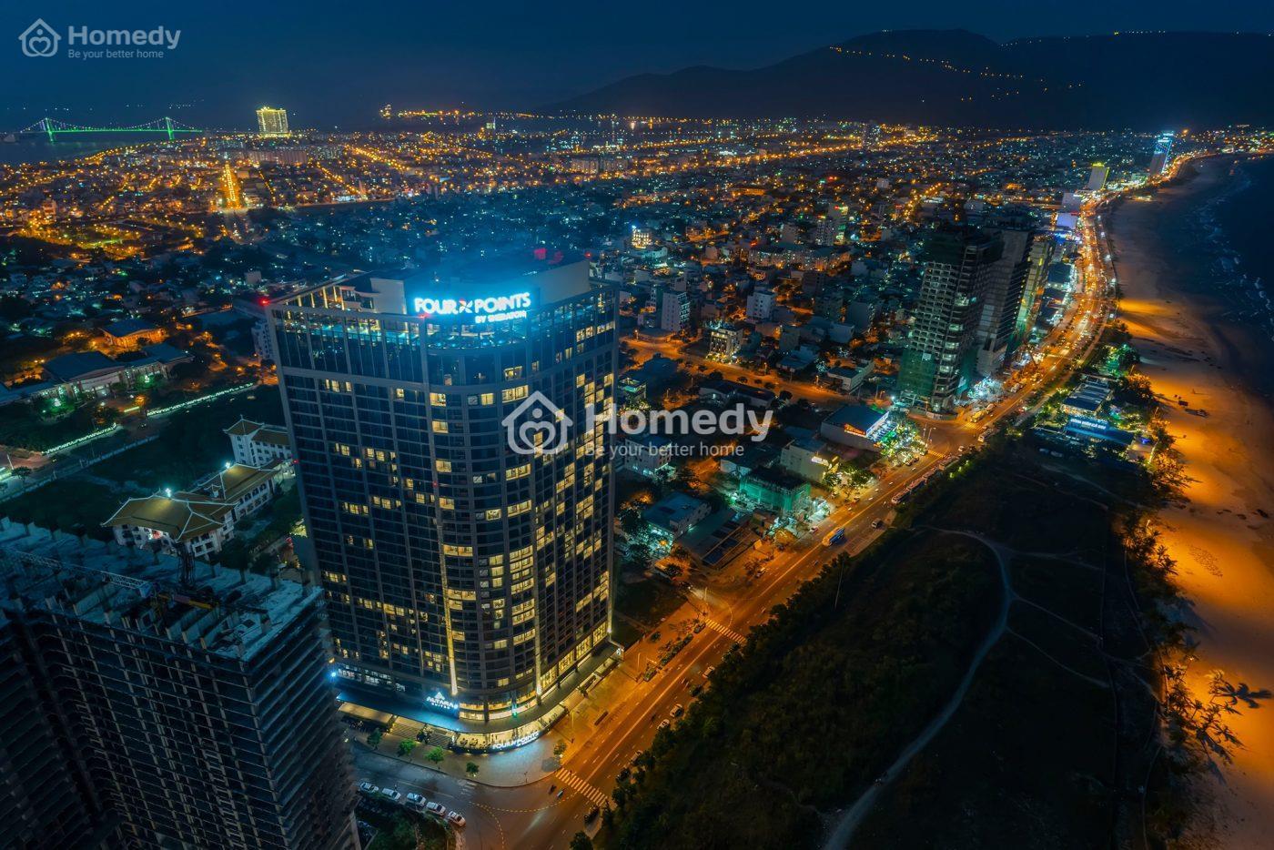 mặt bằng dự án về dêm