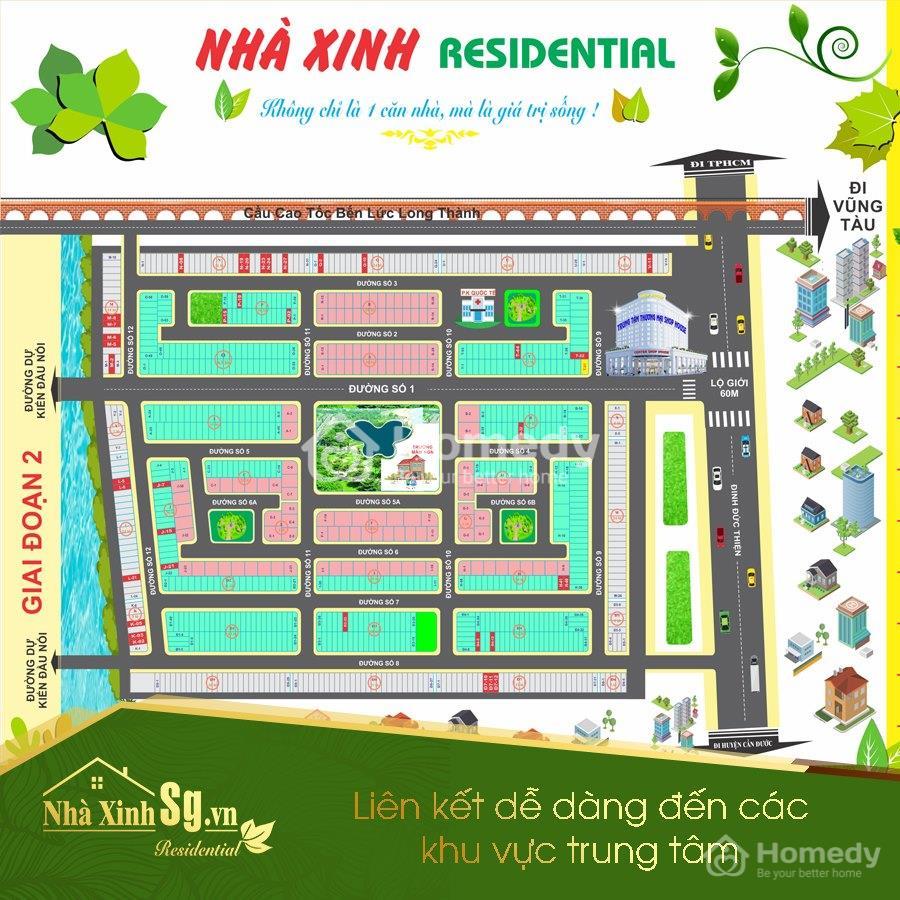 Mặt bằng dự án Nhà Xinh Residential