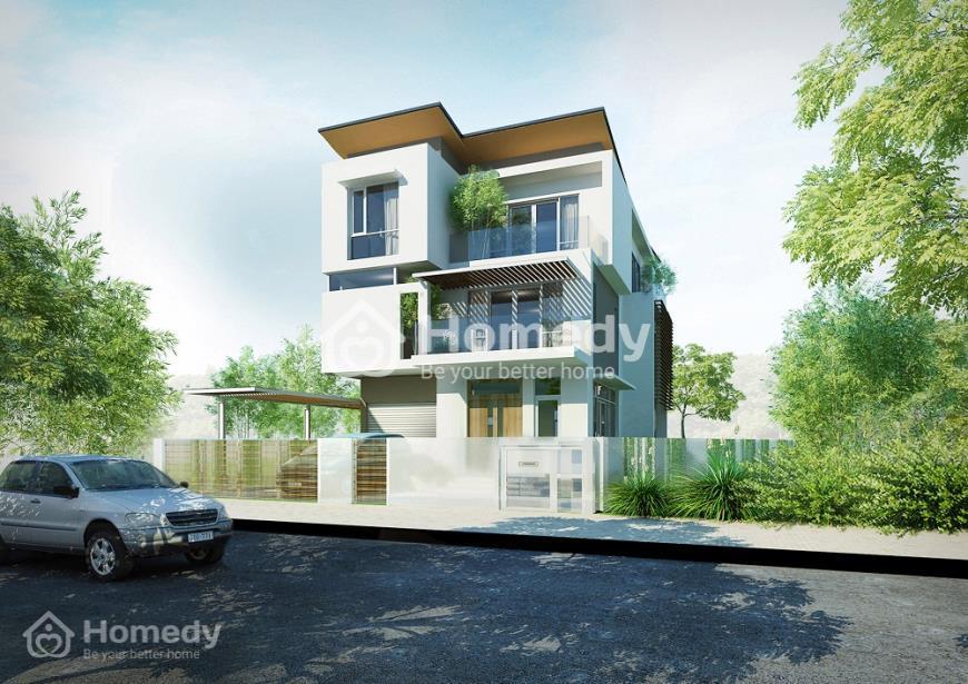 Thiết kế mẫu biệt thự đơn lập dự án khu đô thị Việt Long City