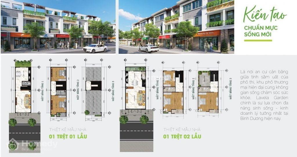 Thiết kế mẫu điển hình dự án Lavela Garden