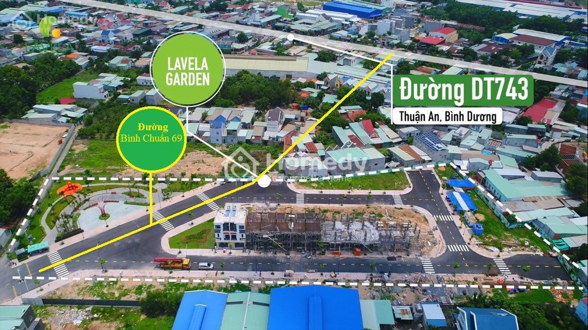 Vị trí dự án Lavela Garden