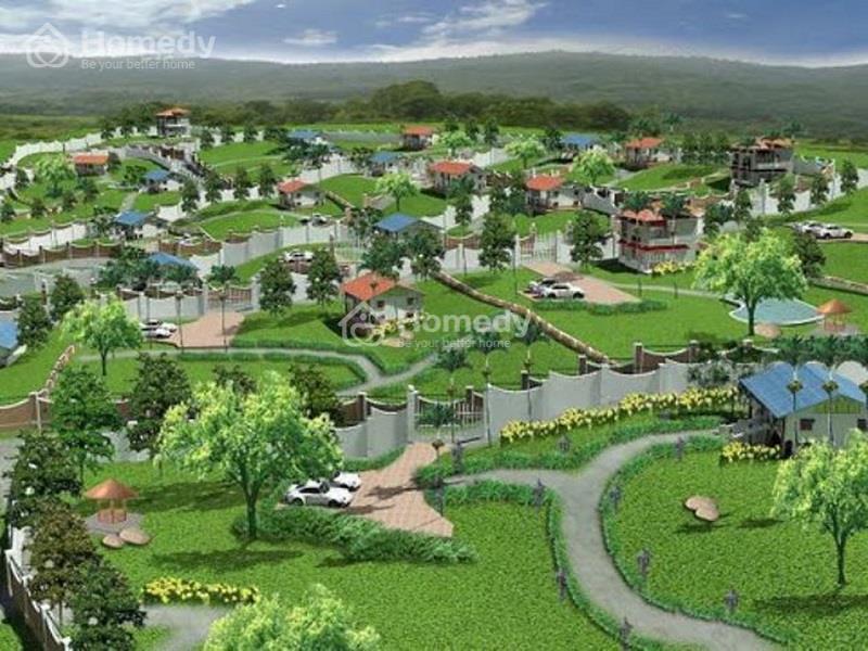 Phối cảnh dự án Khu sinh thái Cẩm Đình Phúc Thọ