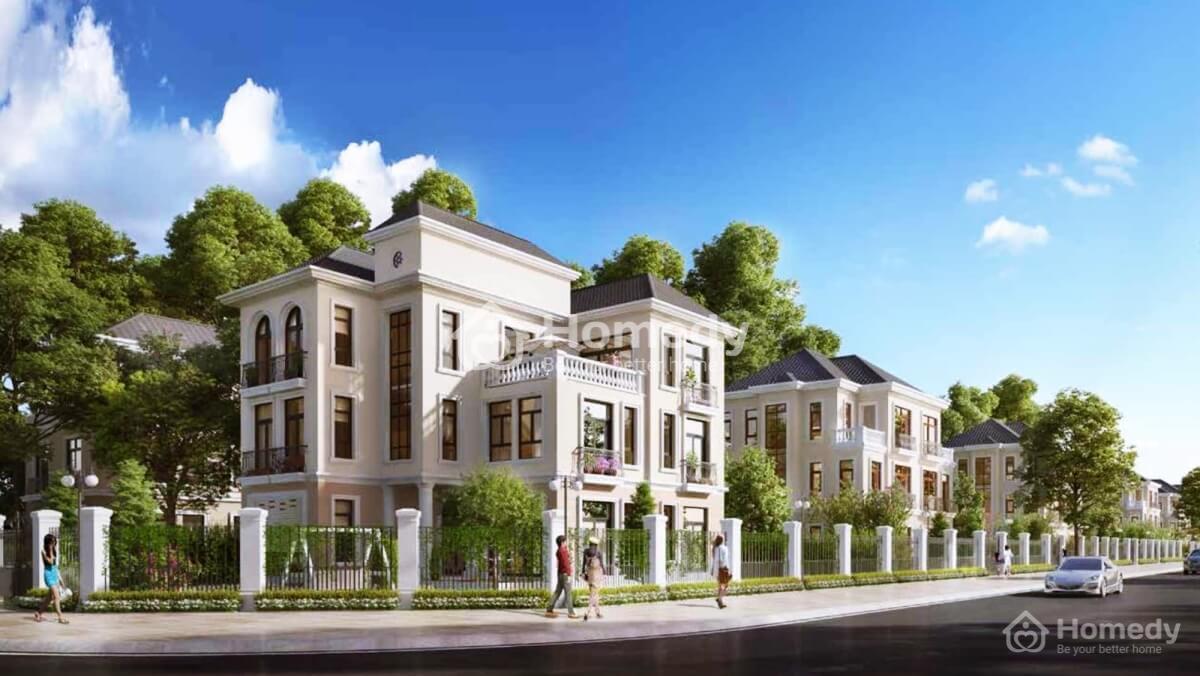 Mặt bằng biệt thự dự án Hinode Royal Park
