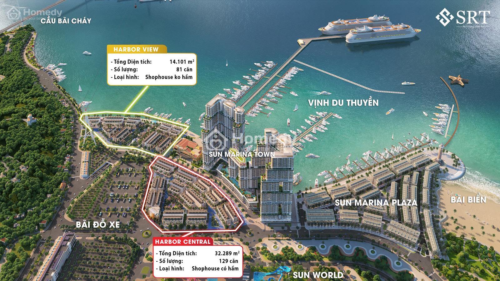 Vị trí dự án Sun Harbor Plaza Hạ Long
