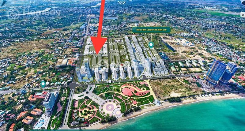 Vị trí dự án Khu đô thị biển Bình Sơn Ocean Park