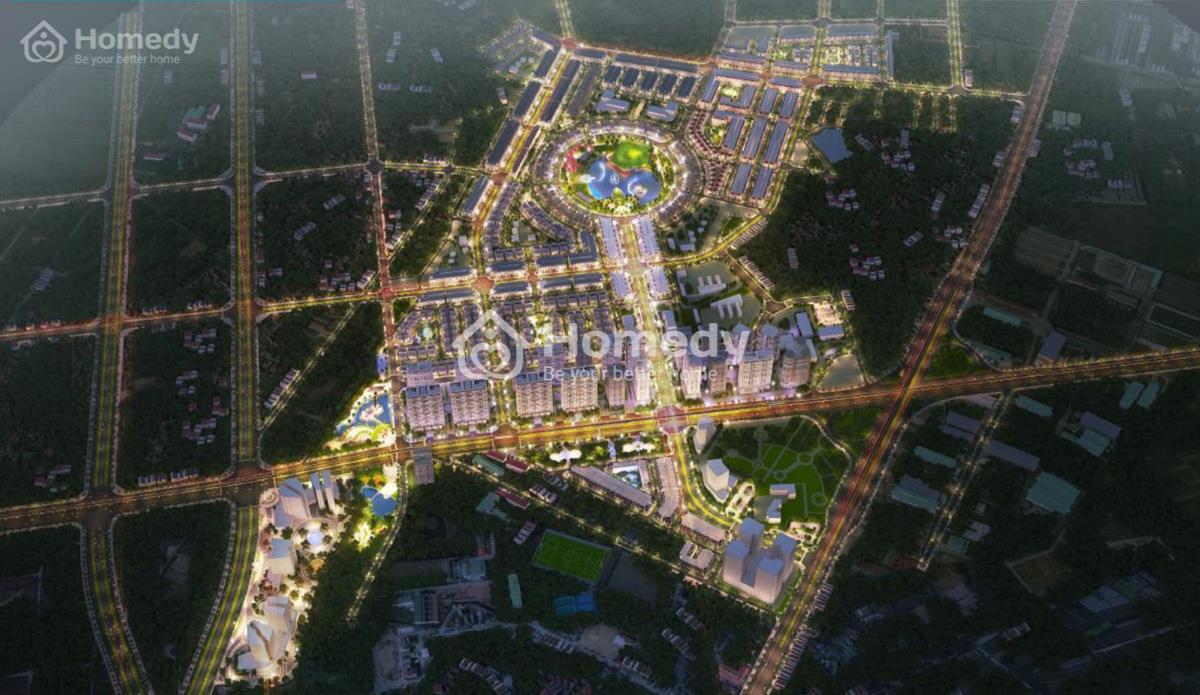 Vị trí dự án Hinode Royal Park
