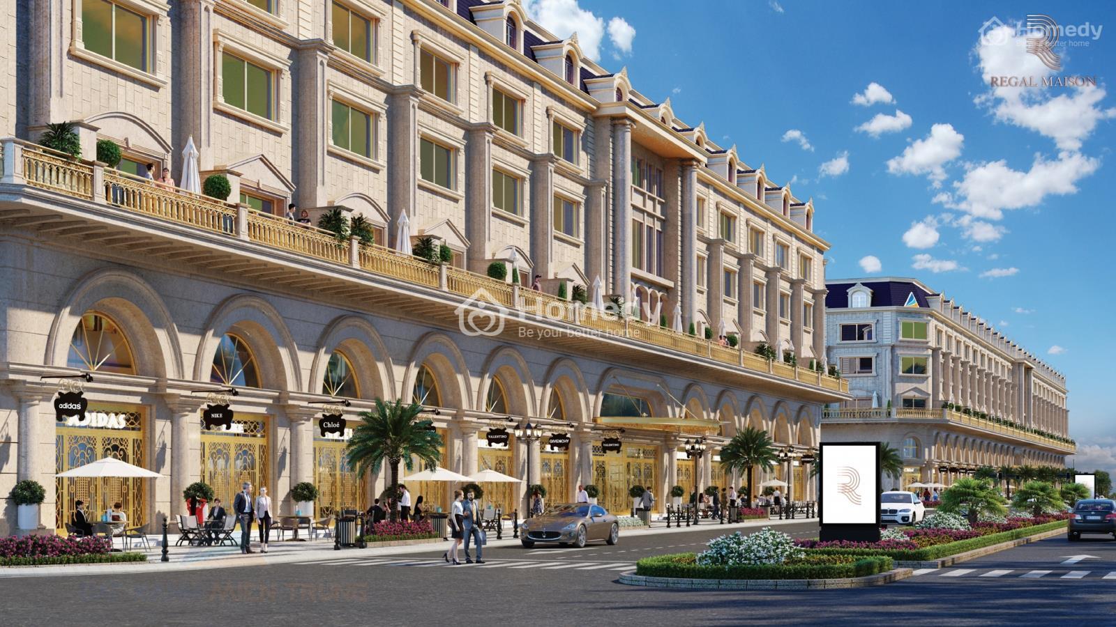Mặt bằng dự án Regal Maison Phú Yên