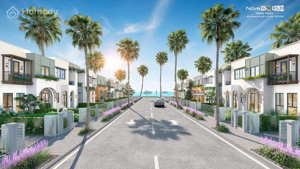 Dãy nhà Townhouse của dự án Ocean Residence Phan Thiết