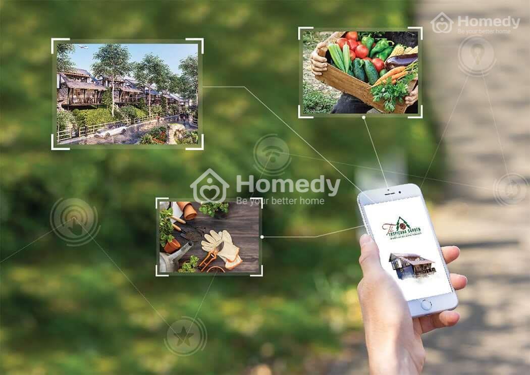 Công nghệ 4.0 dự án The Tropicana Garden
