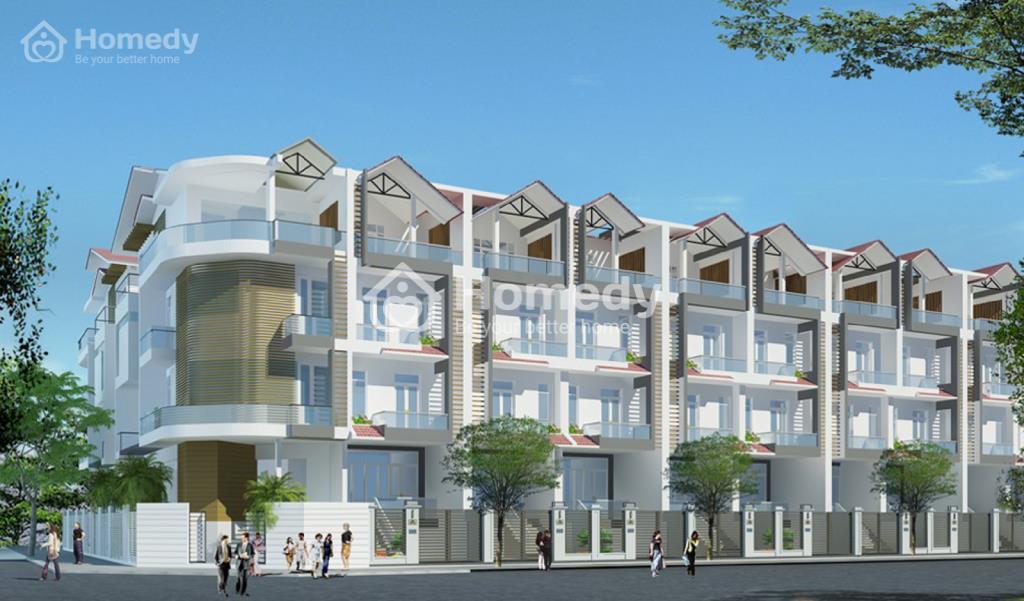 Phối cảnh nhà vườn liền kề dự án Him Lam Vĩnh Tuy