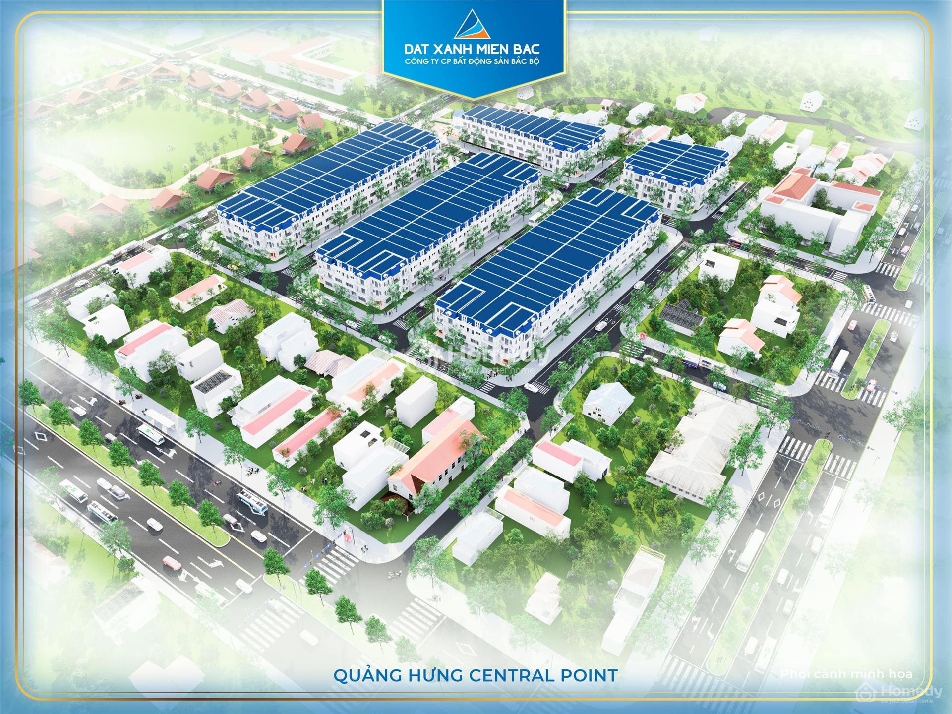 Phối cảnh dự án Quảng Hưng Central Point