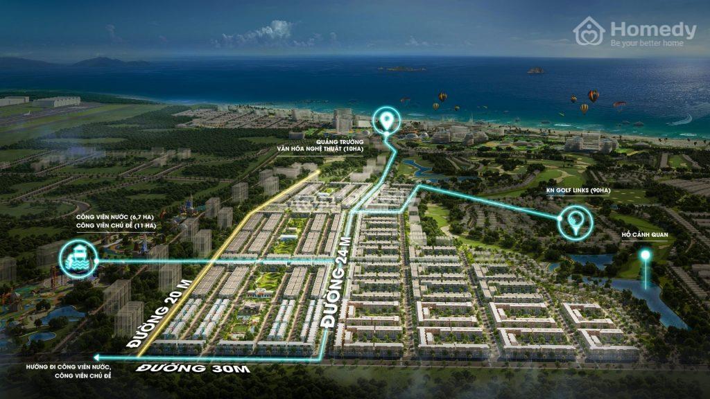 Vị trí dự án Para Sol Cam Ranh