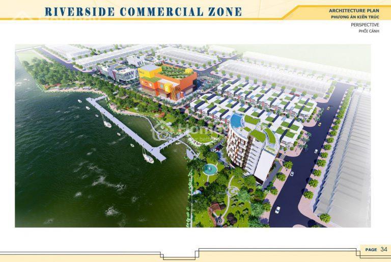 Phối cảnh Hòa Bình Riverside (KDC Ven sông Hòa Bình)