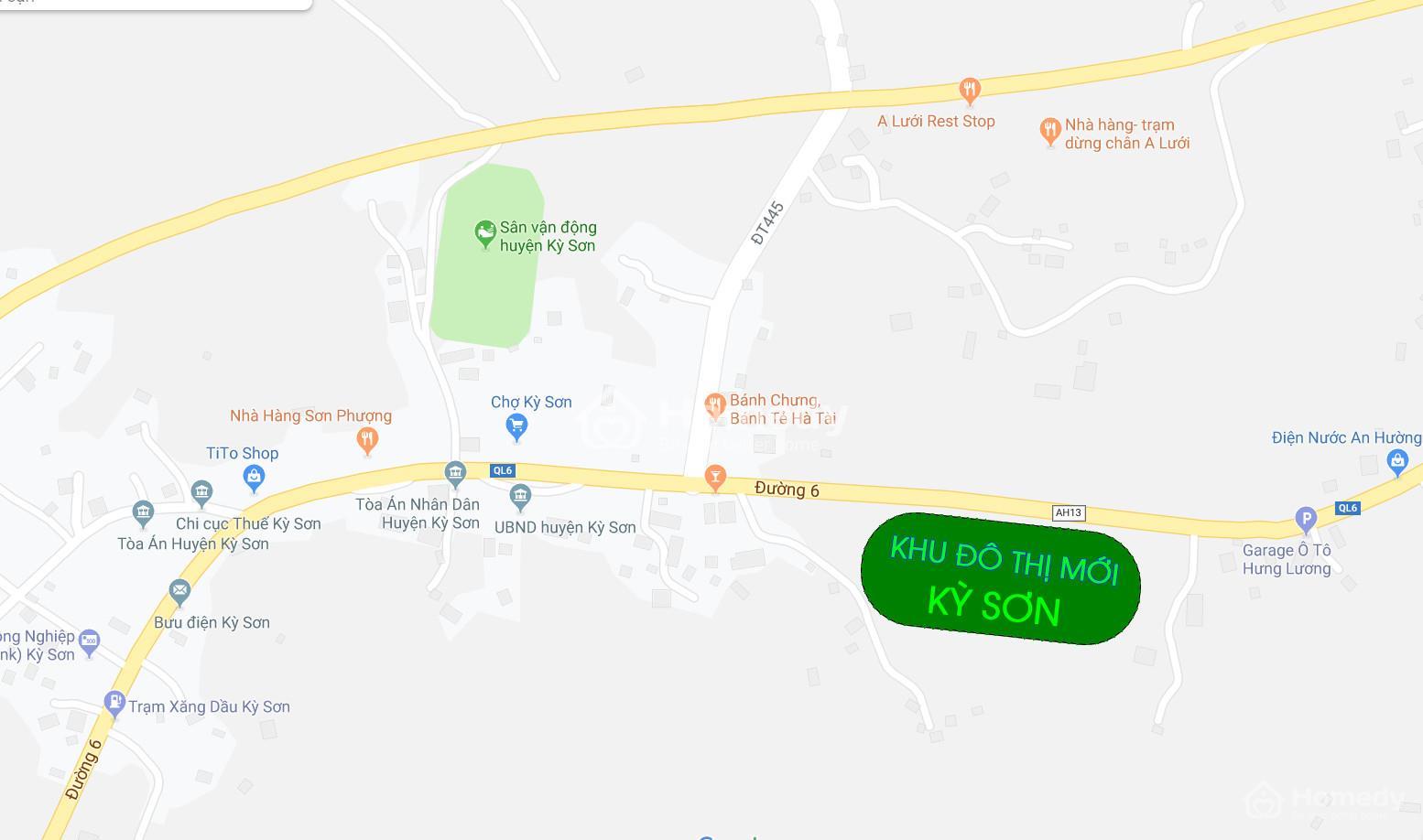 Vị trí Khu đô thị Kỳ Sơn (Kỳ Sơn New Central)
