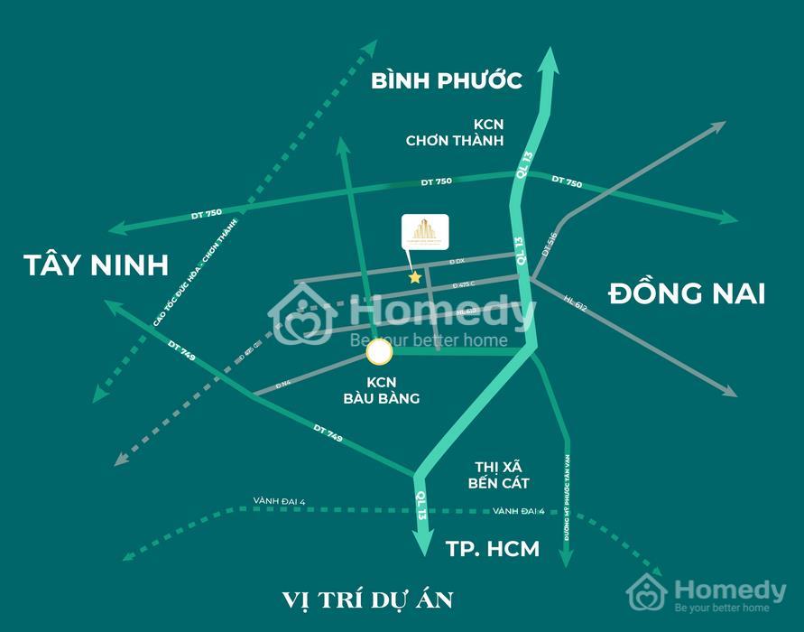 Vị trí dự án Luxury Golden City (Golden Center City)