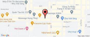 Vị trị dự án VietSing VSIP 1 