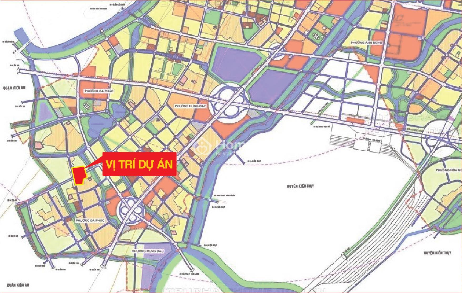 Vị trí dự án Đa Phúc Central Park
