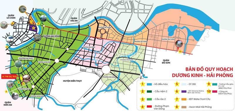 Vị trí dự án Đa Phúc Central Park