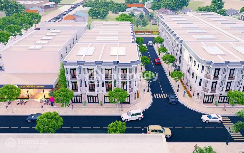 Phối cảnh dự án Khu đô thị Hoàng Nam