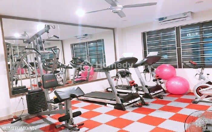 Phòng Gym gần Căn hộ dịch vụ Sumitomo Đào Tấn