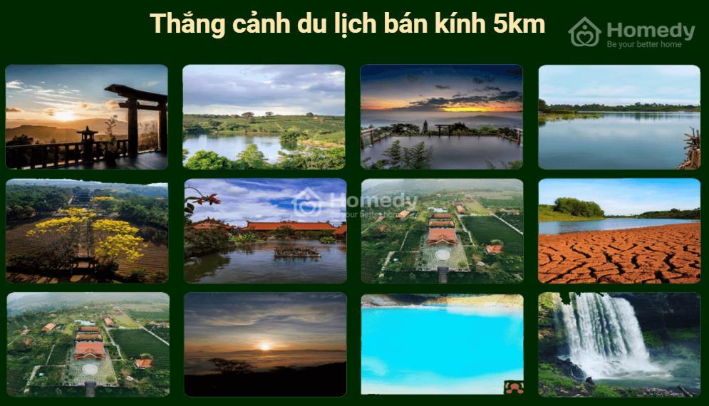 Thắng cảnh du lịch quanh dự án Lộc Nam Hill