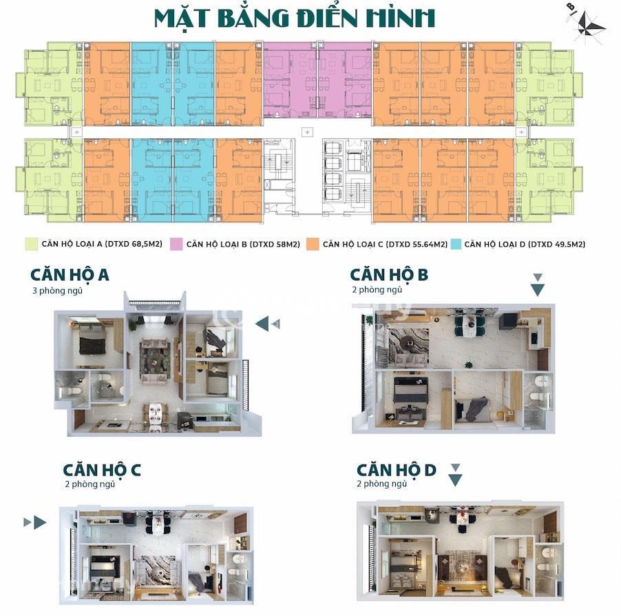 Mặt bằng dự án Star Tower 