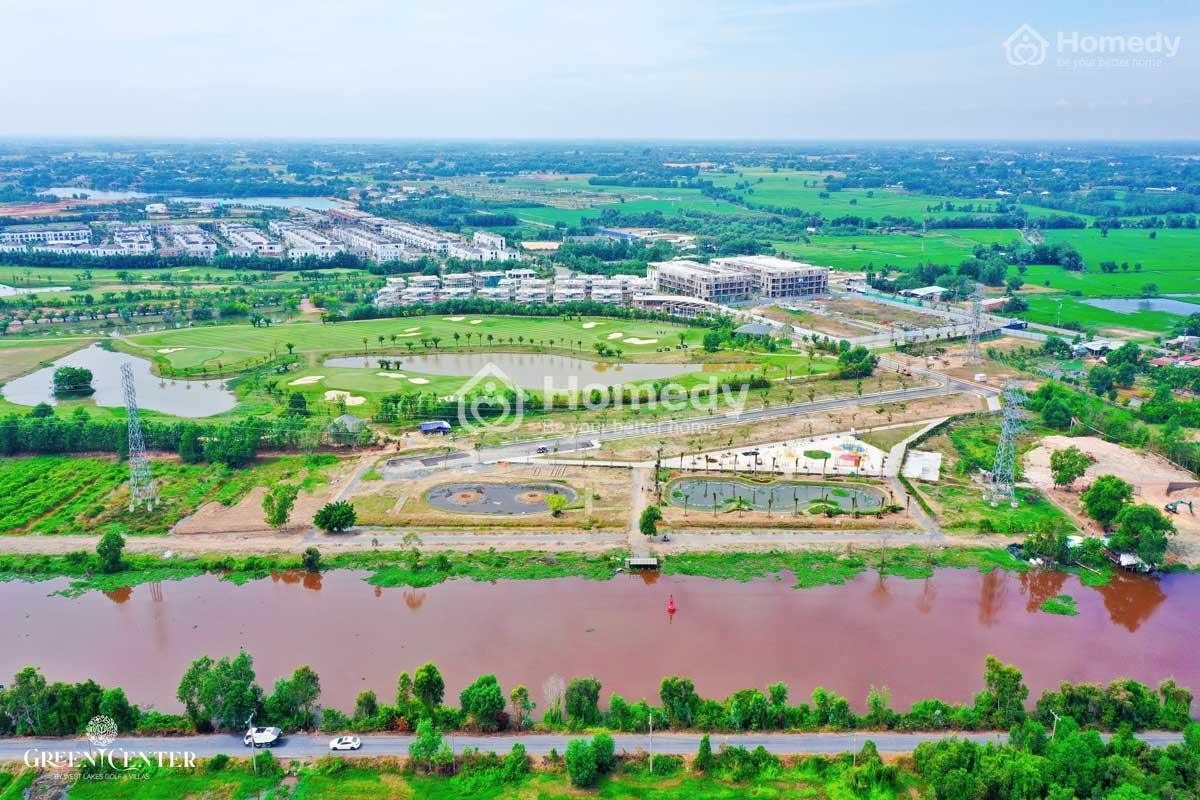 Tiến độ dự án Green Center (Làng sinh thái golf)
