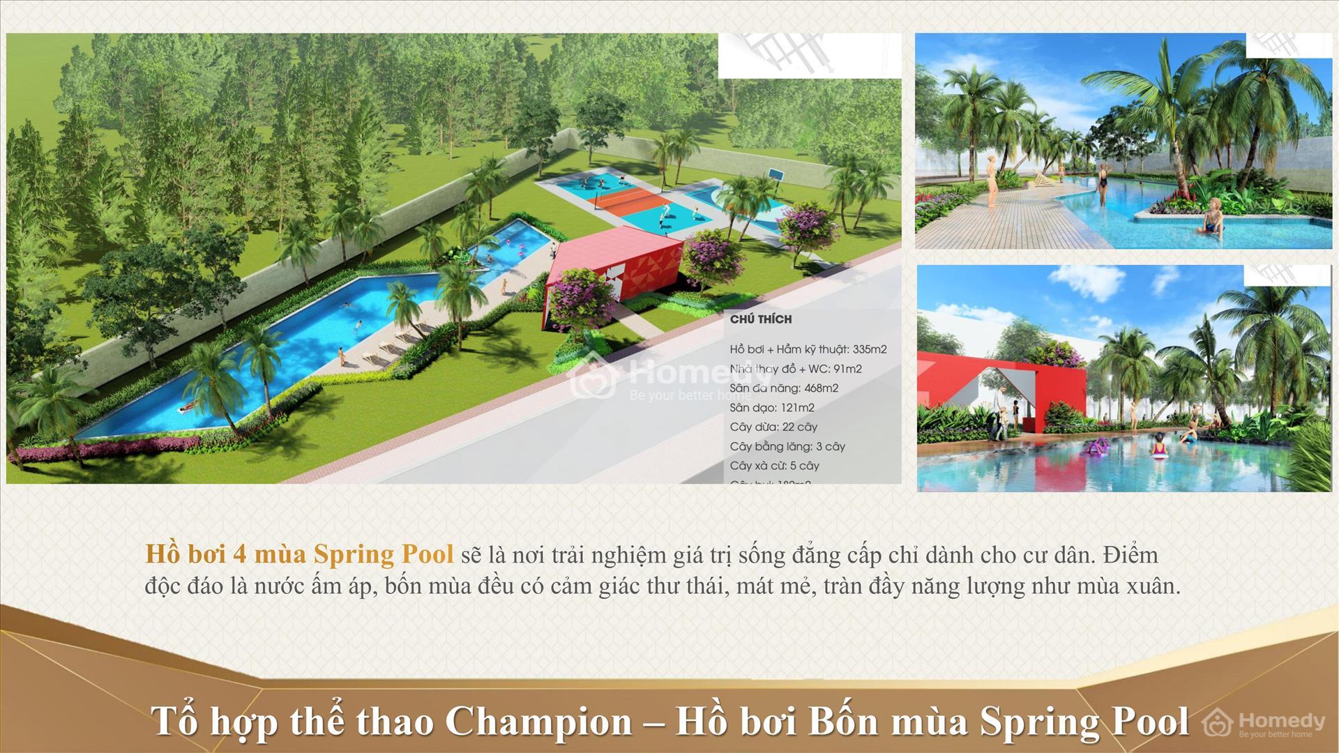 Hồ bơi bốn mùa Spring Pool