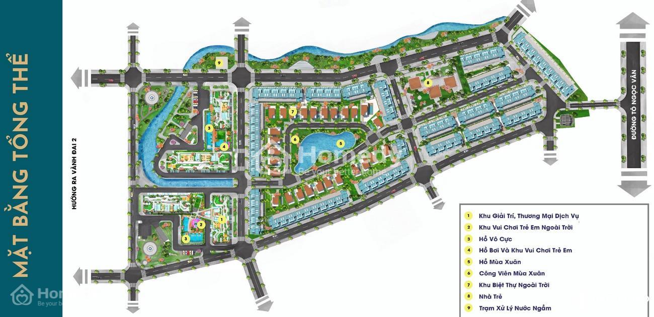 Mặt bằng tổng thể dự án Fiato Premier Thủ Đức