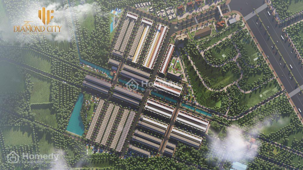 Phối cảnh dự án The Diamond City